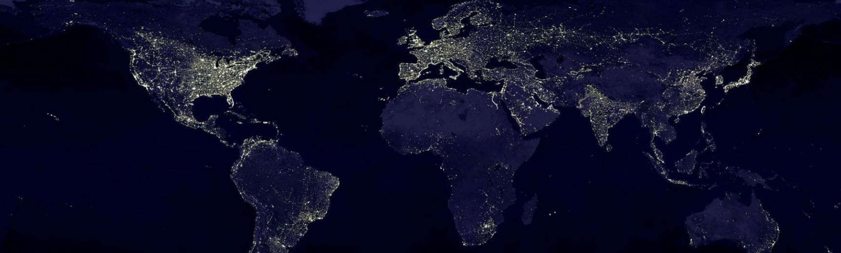 earth earth at night night lights 41949 pexels2