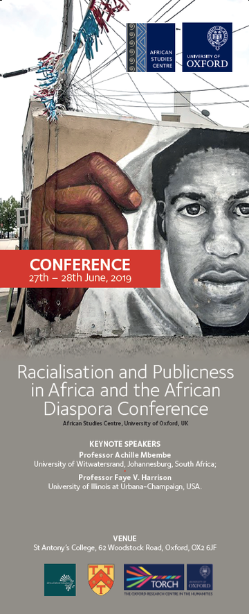 racialisation conference banner