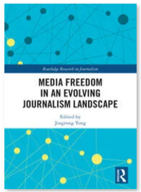Book cover: Media Freedom in an evolving journalism landscape